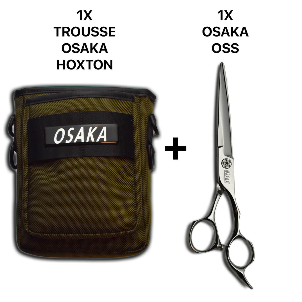 trousse osaka hoxton, avec ciseaux de coiffure japonais osaka oss