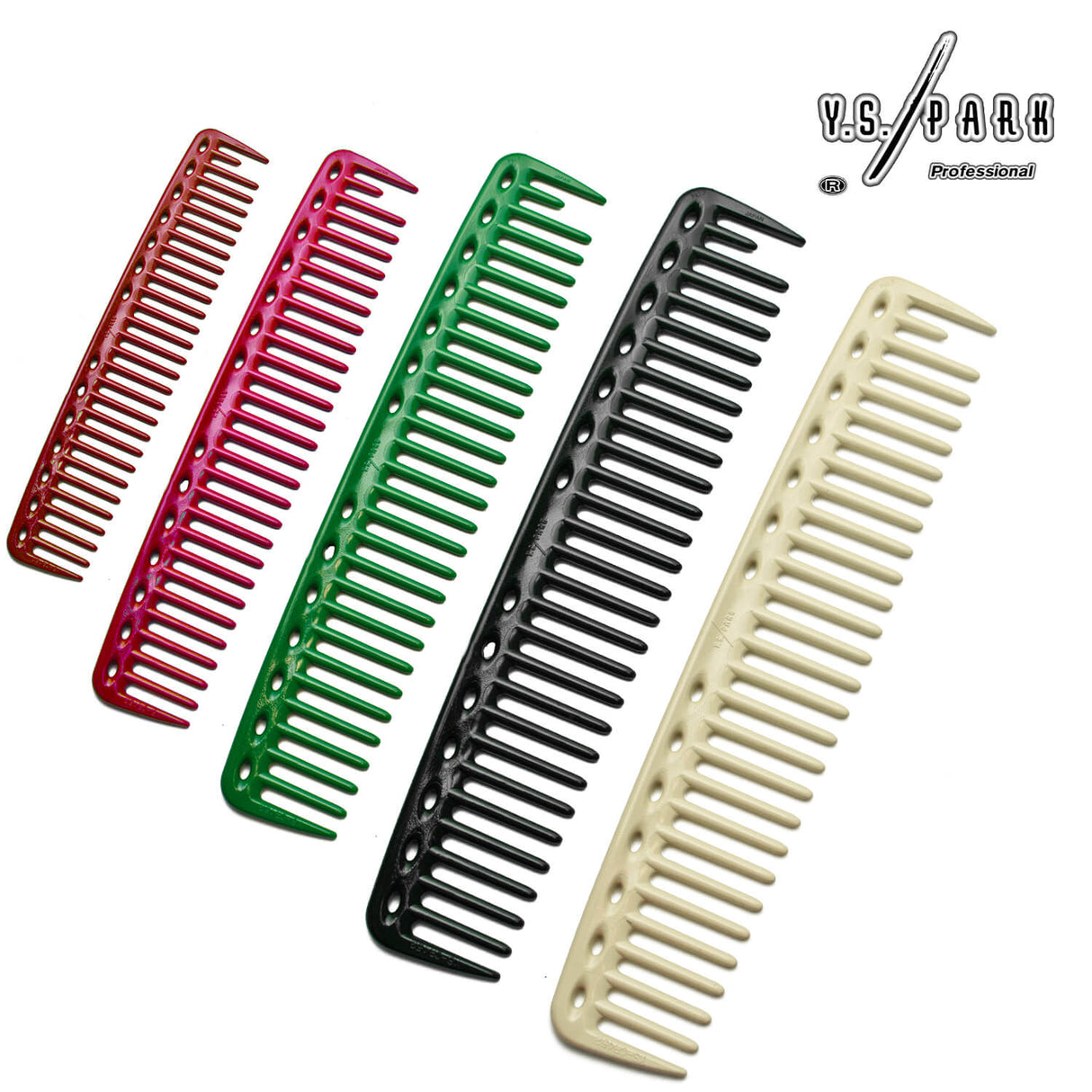 ensemble peignes de coupe démêloir yspark 452