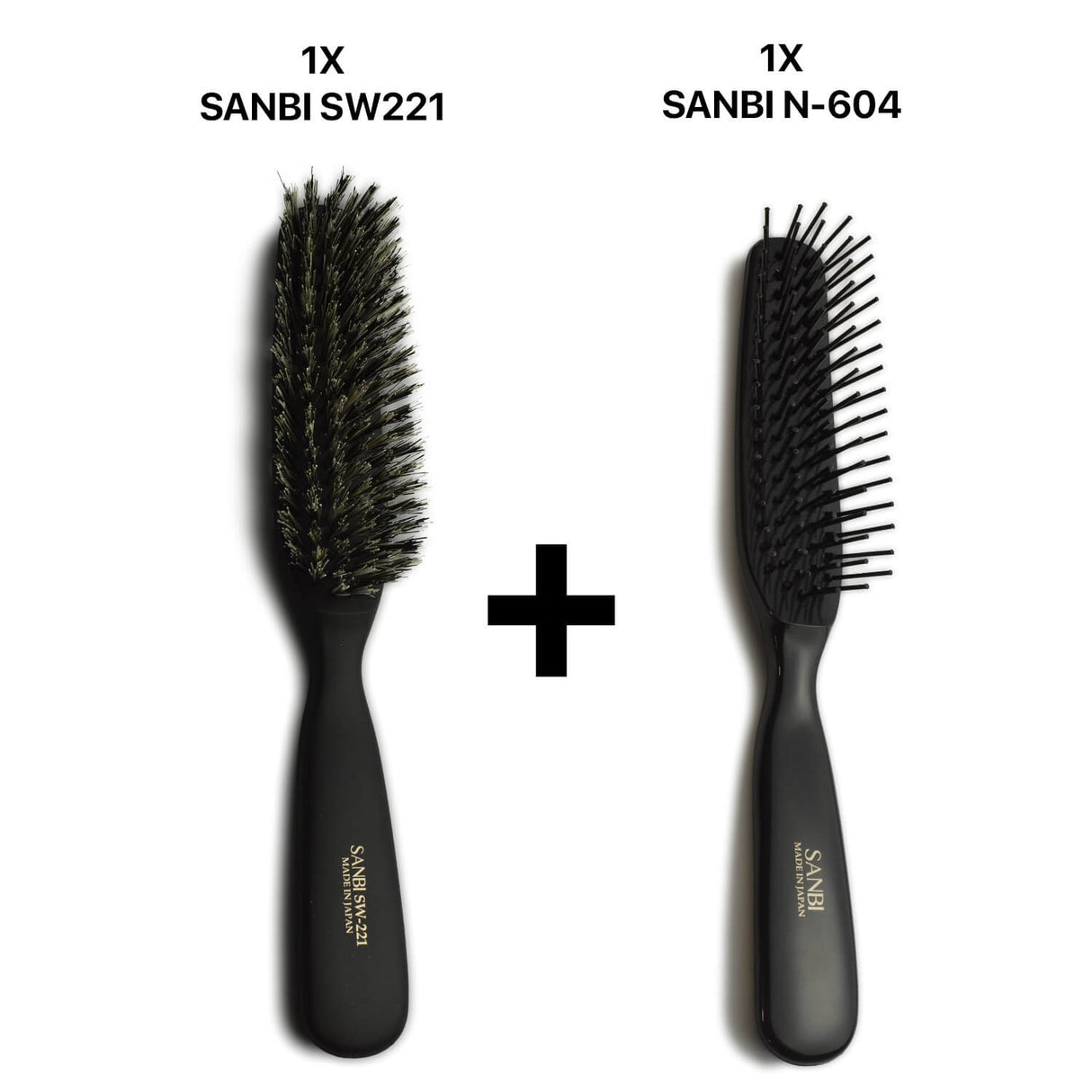 brosse plate sanbi sw221 et brosse plate synthétique sanbi n-604