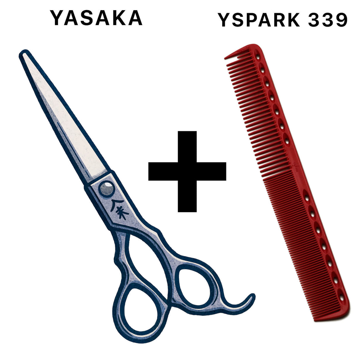 Ciseaux YASAKA – Longs 7,0" ultra-légers