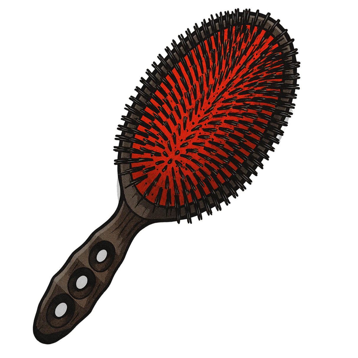 Brosse plate Y.S.PARK Tortoise 120CC1