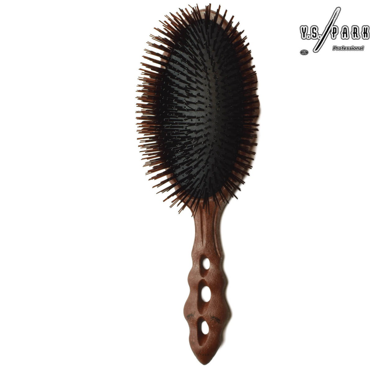 brosse plate pneumatique yspark luster eco styler beetle en poils synthétique