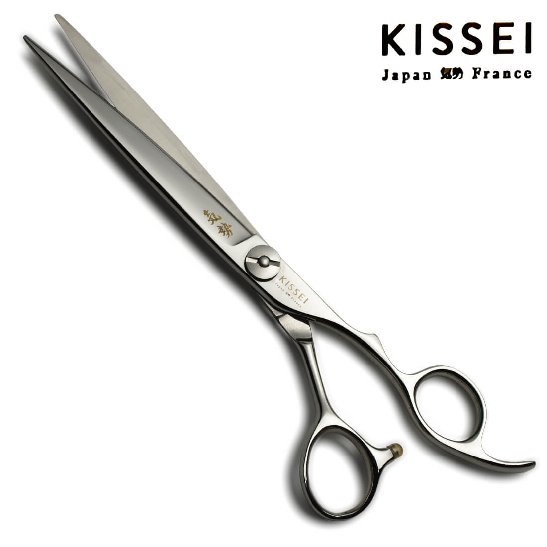 Ciseaux de coiffure 7,5 pouces en cobalt – manche ergonomique avec anneau de pouce confortable