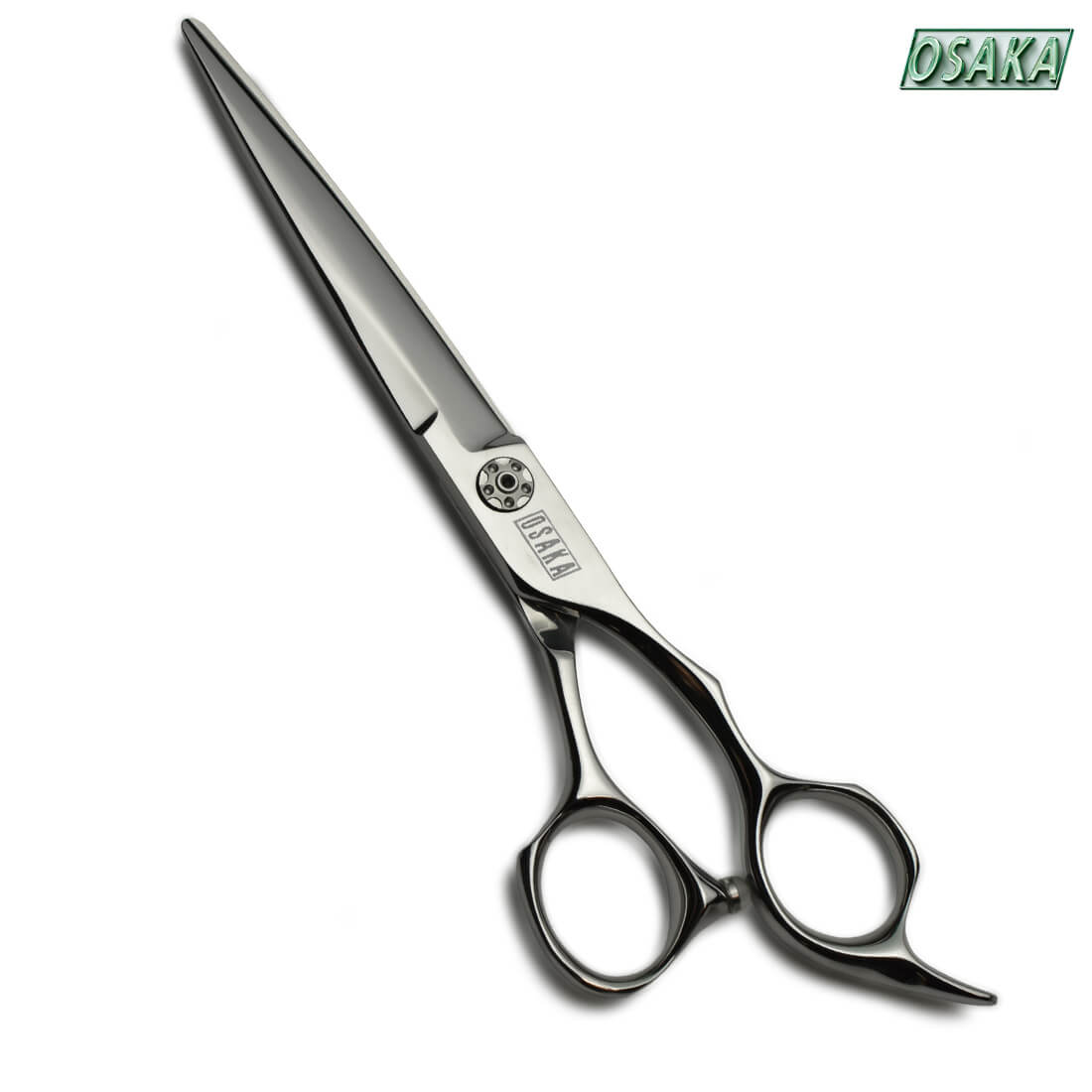 Ciseaux osaka oss en 7.0 pouces avec une lame épaisse et large lourde pour une puissance supplémentaire. Idéal pour tout travaux en peigne ciseaux coupe homme ou en effilage couper glisser