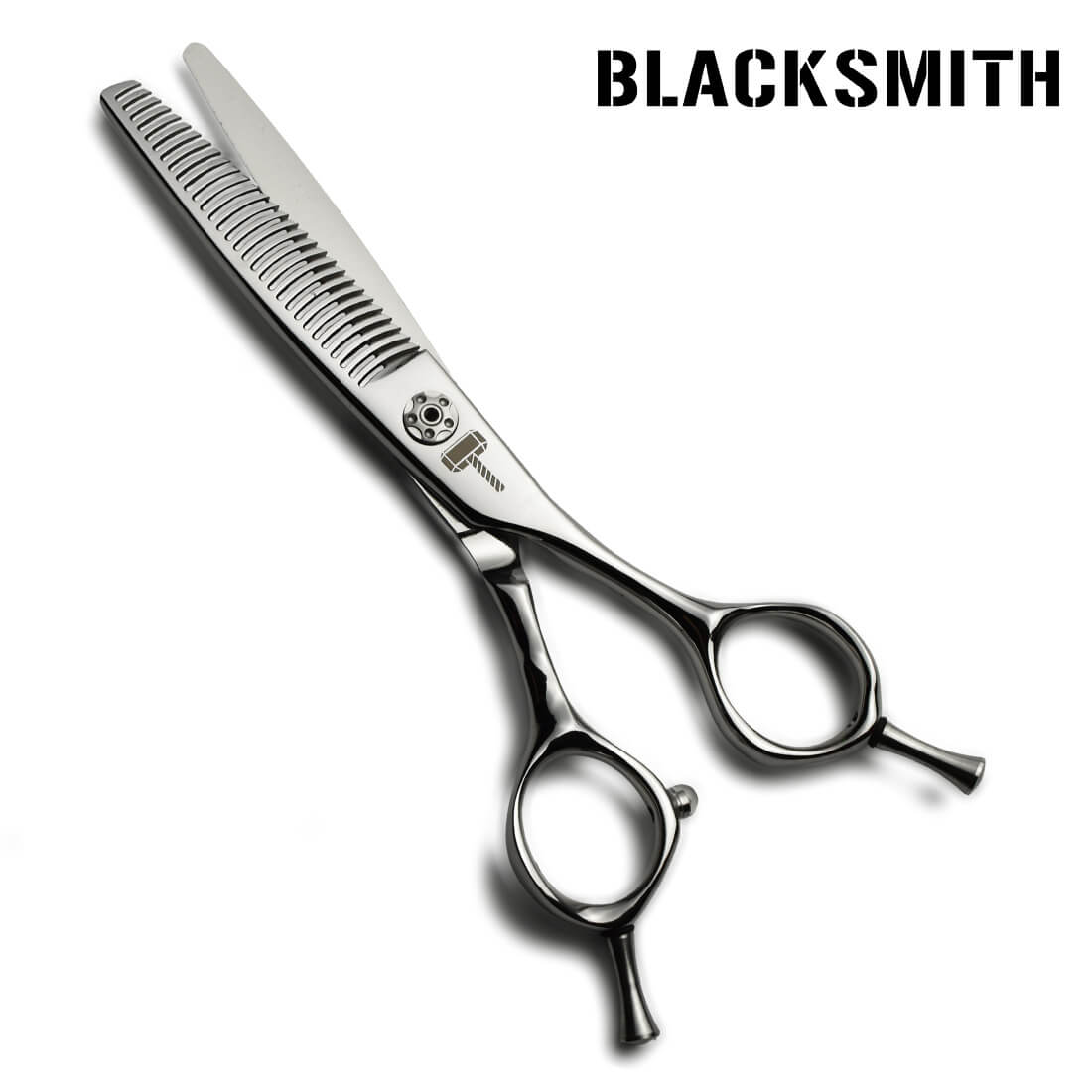 Ciseaux sculpteurs effileurs pas cher blacksmith permettant de désépaissir les cheveux facilement pour tout coiffeur