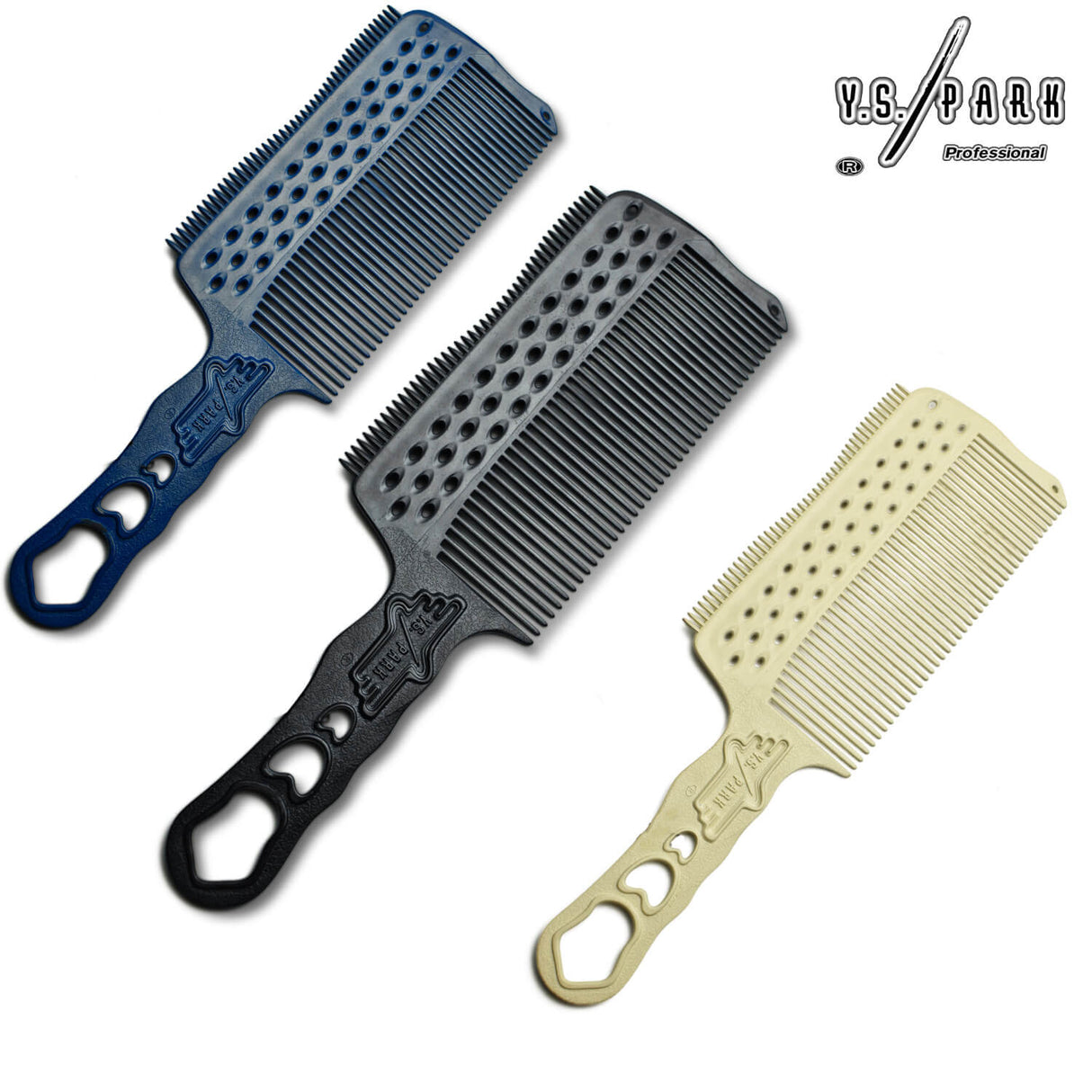 ensemble de peignes de coupe tondeuse yspark 282rt pour barbier et coupeurs hommes