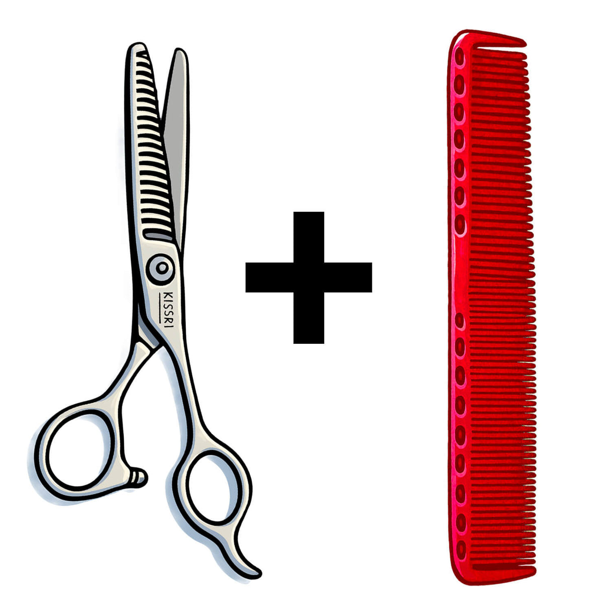 Ciseaux sculpteurs KISSEI Mesh