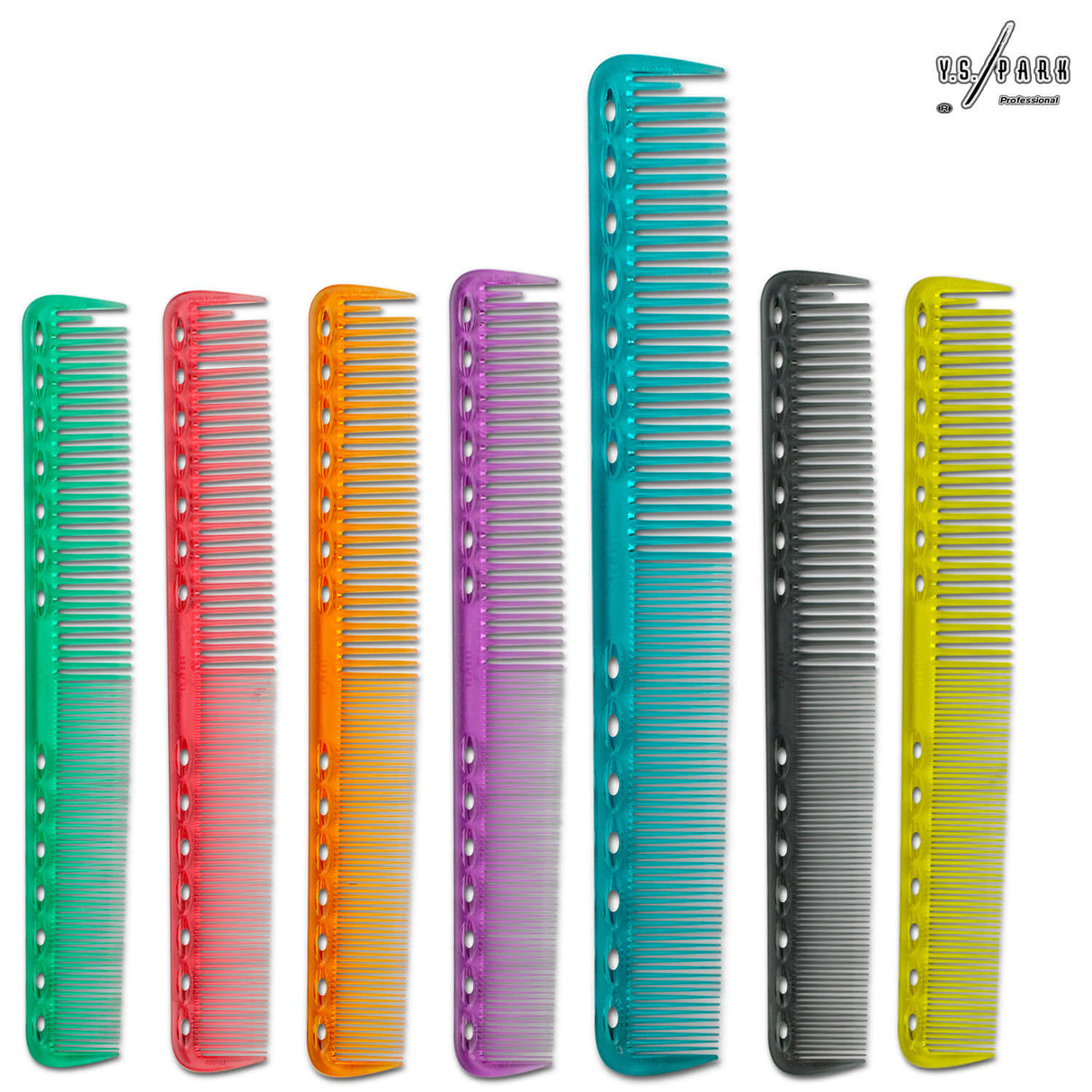 ensemble de peignes de coupe édition limitée yspark 339