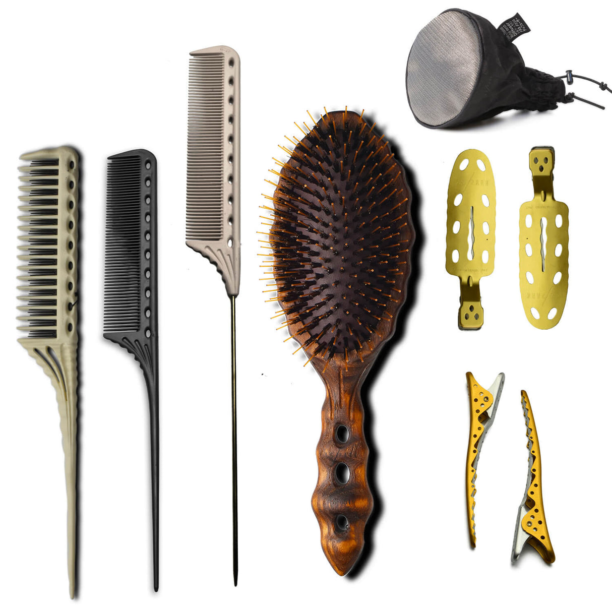 kit spécial yspark pour préparation de chignons mariés, coiffure.