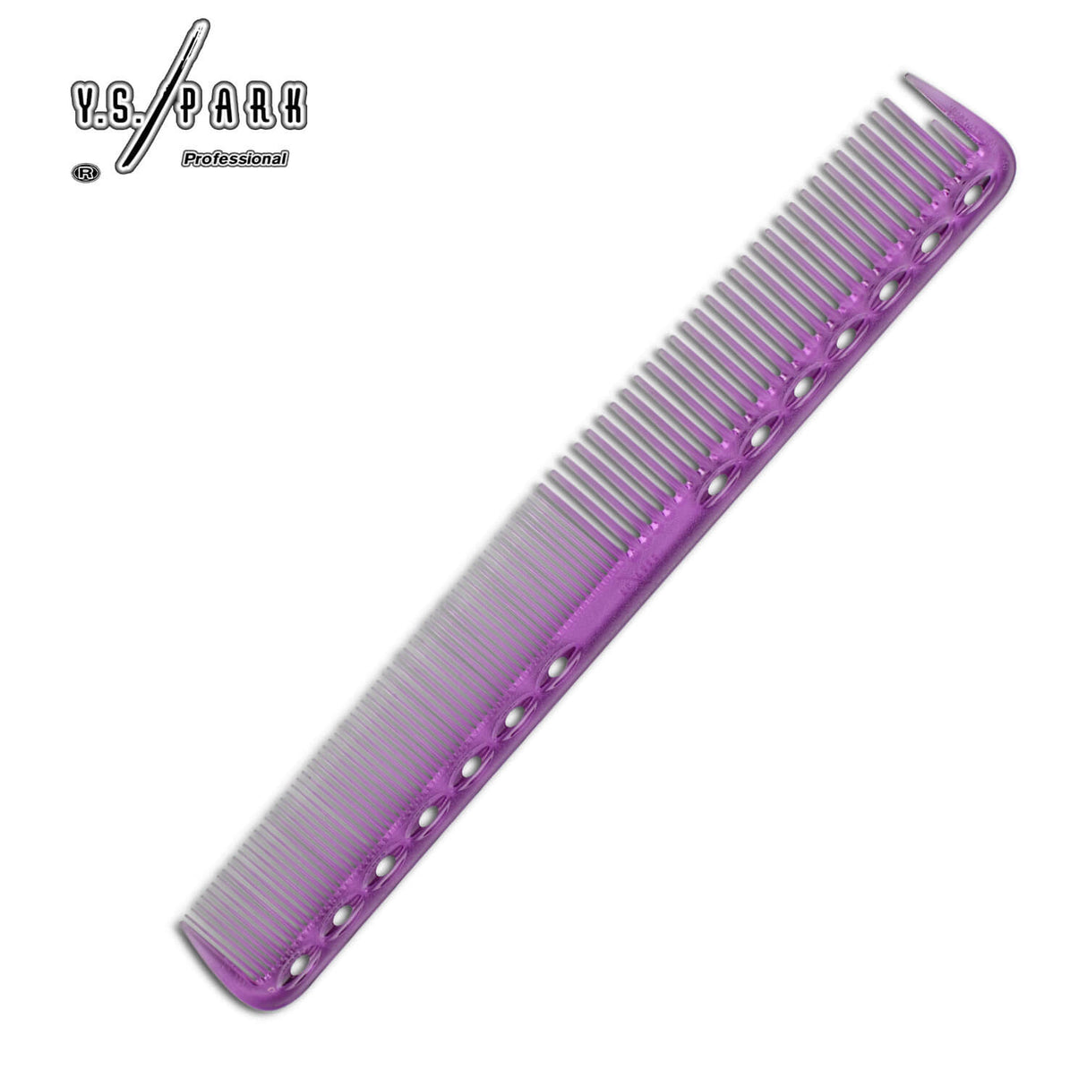 Peigne Y.S.PARK 339 édition limitée améthyste, idéal pour séparation et coupe nette