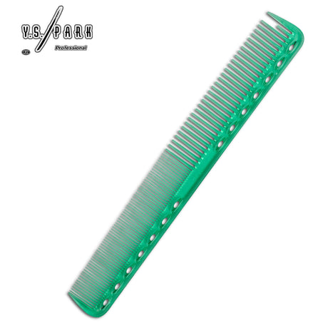 Peigne professionnel Y.S.PARK 339 collector émeraude, modèle rare pour coiffeurs