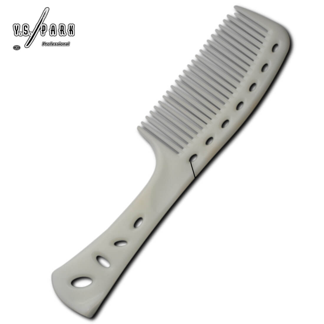 Peigne Y.S.PARK 601 blanc – idéal cheveux épais et bouclés