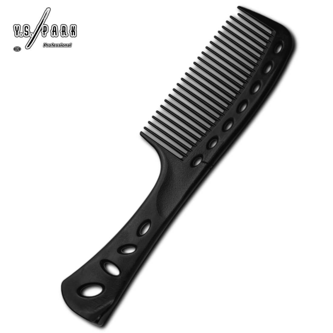 Peigne démêloir Y.S.PARK 601 noir – dents larges antistatiques