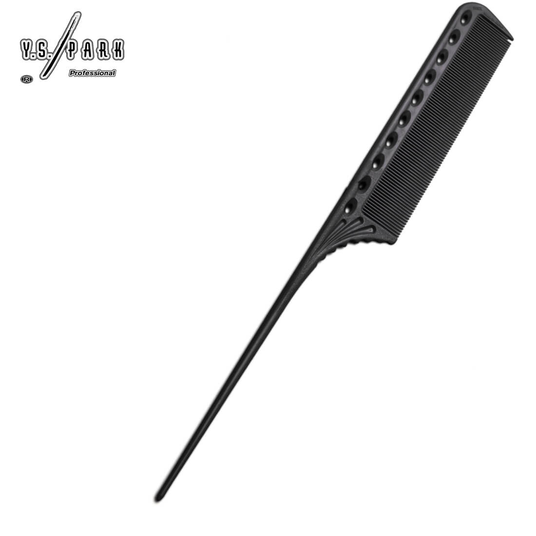 Peigne coiffure Y.S.PARK 111 carbone– outil de précision pour sectionner les cheveux