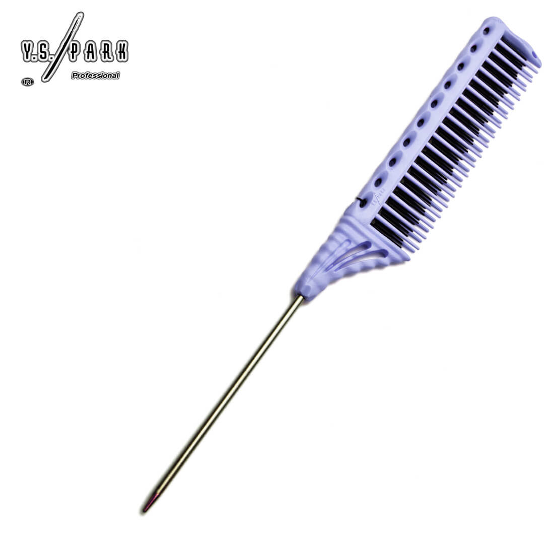 Peigne Y.S.PARK YS-154-90 Parme – parfait pour créer du volume, dosser les mèches, et réaliser un balayage précis.