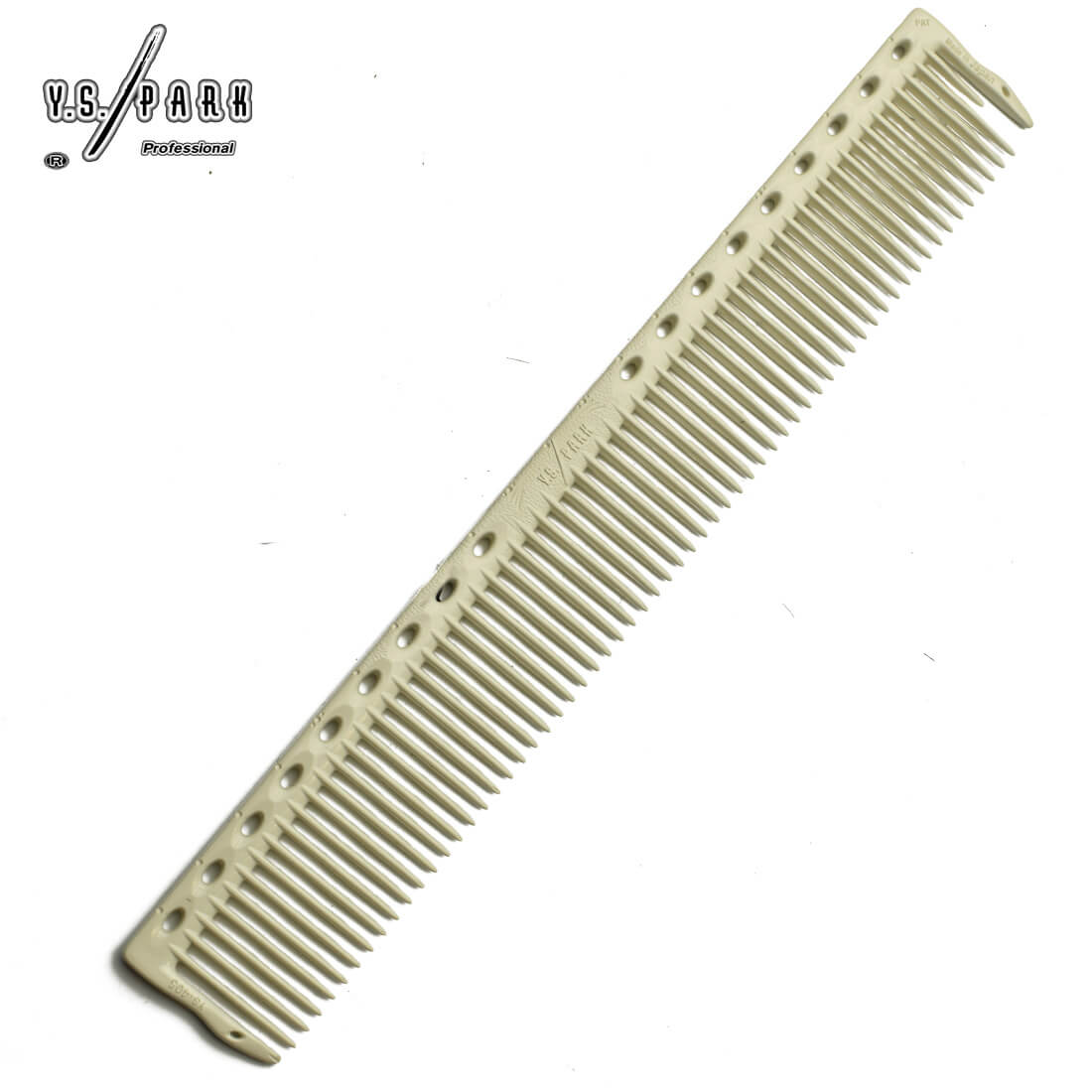 Peigne de coupe Y.S.PARK 405 blanc – précision et confort en main