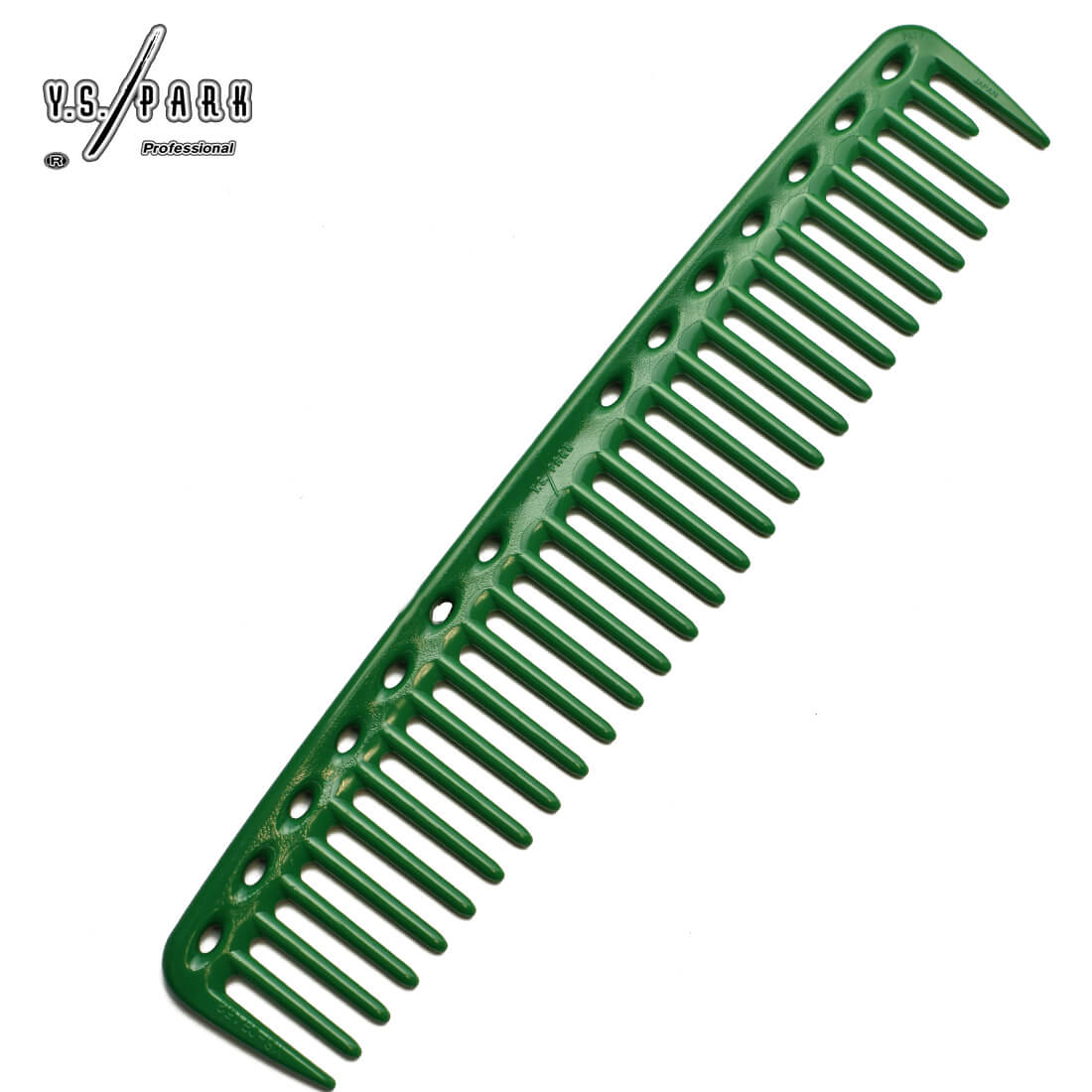Peigne Y.S.PARK 452 vert – design ergonomique et antistatique