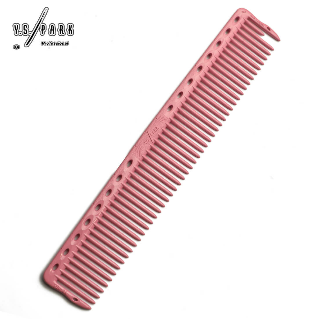 Peigne coiffure Y.S.PARK 458 rose – parfait pour cheveux bouclés ou crépus