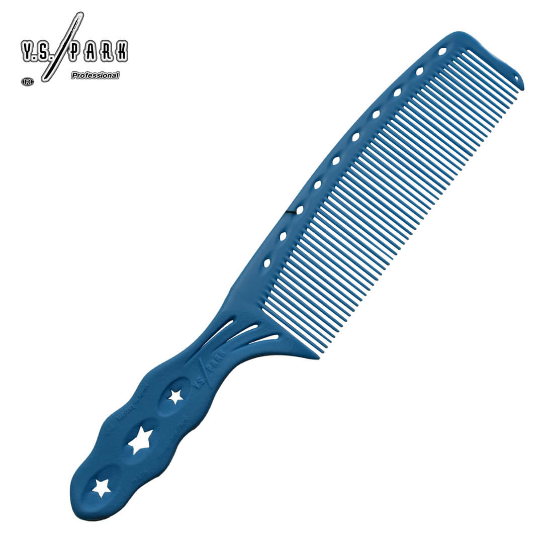 Peigne Y.S.PARK H276 bleu – ergonomique et antidérapant