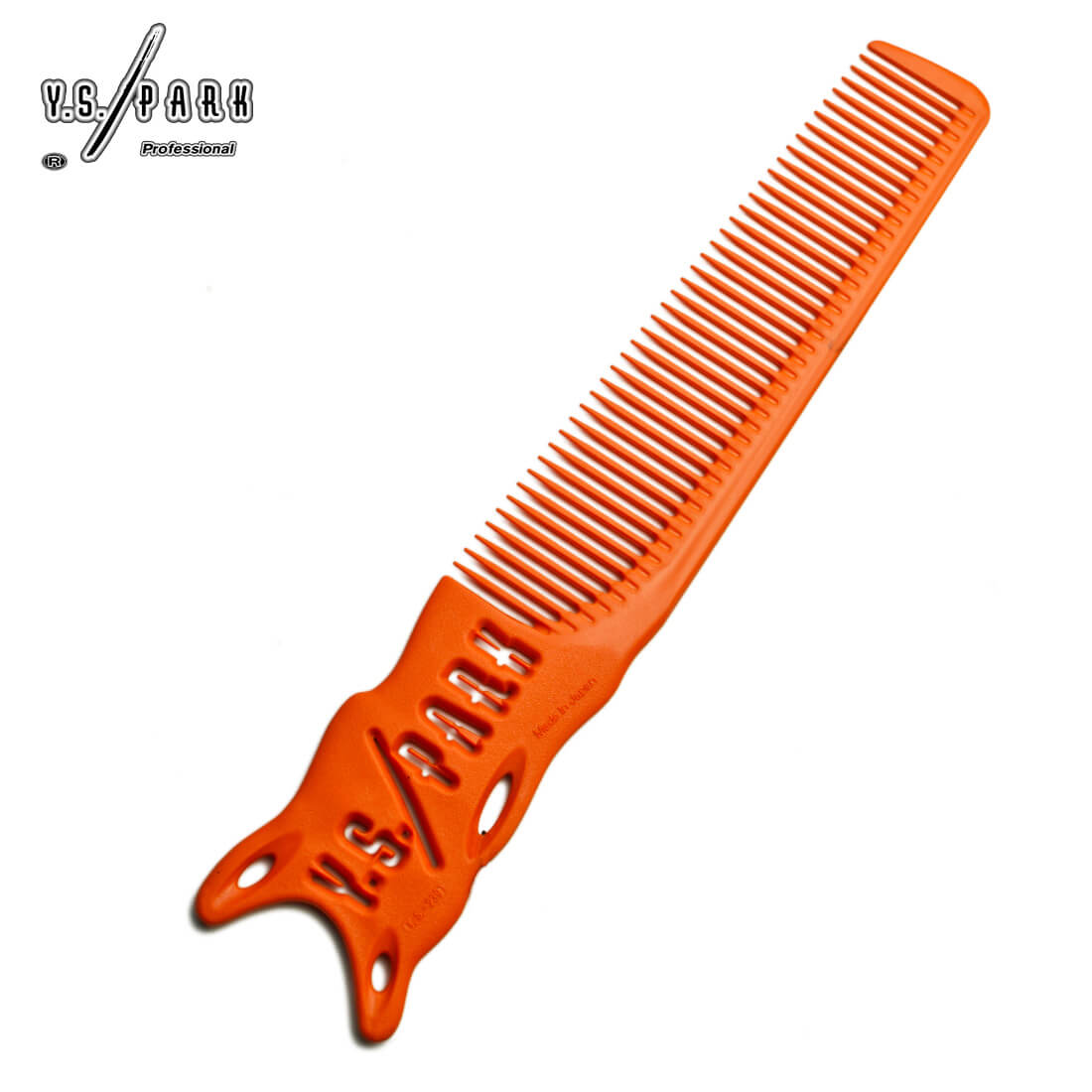 Peigne de coiffure Y.S.PARK 239 orange – parfait pour contours et dégradés
