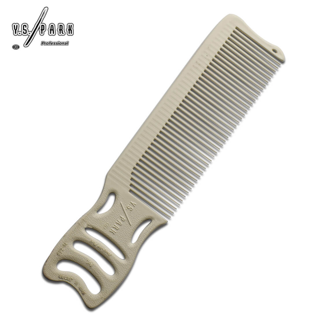 Peigne Y.S.PARK 246 blanc – coupe homme et coiffage précis