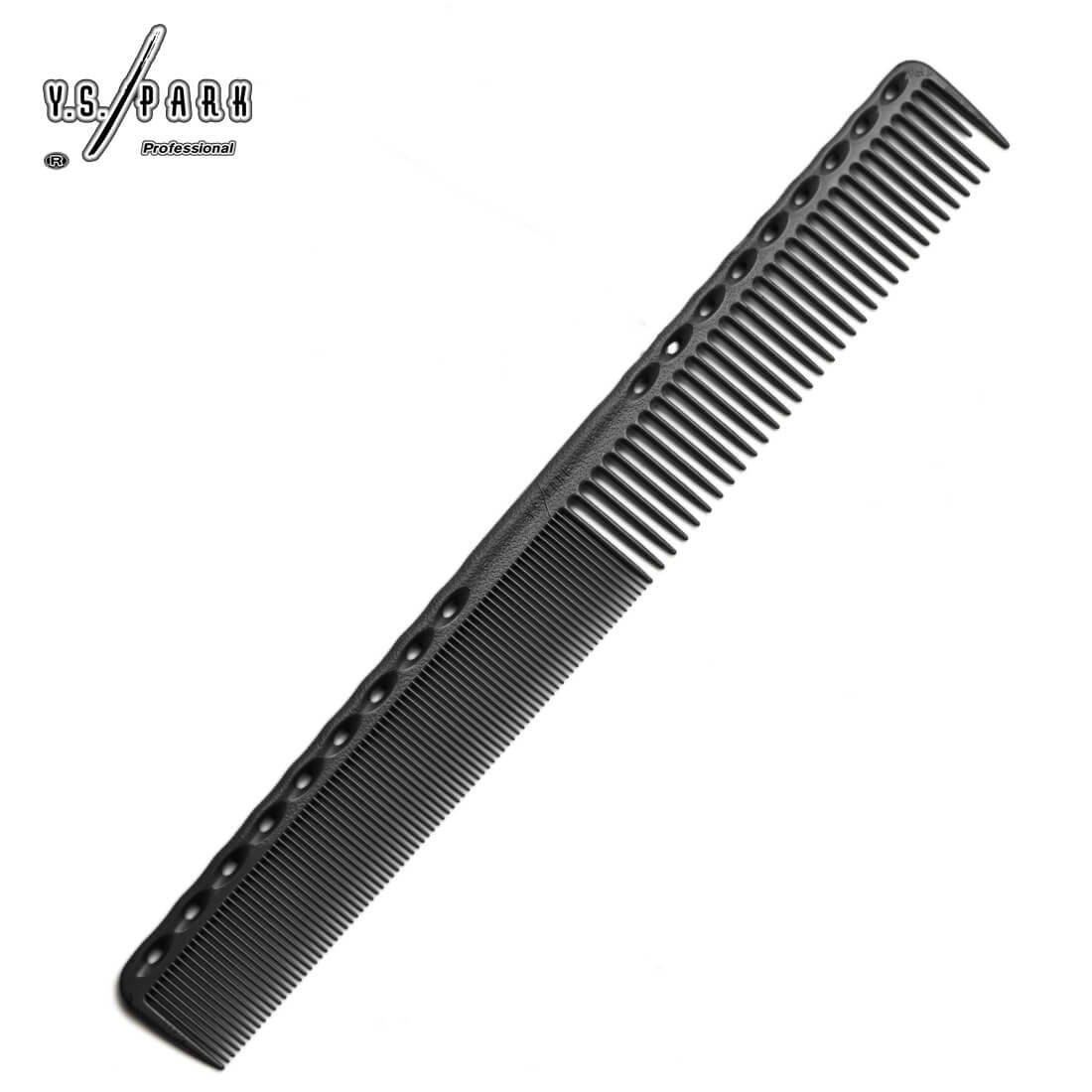 Peigne professionnel Y.S.PARK 331 noir – peigne de coupe carbone antistatique