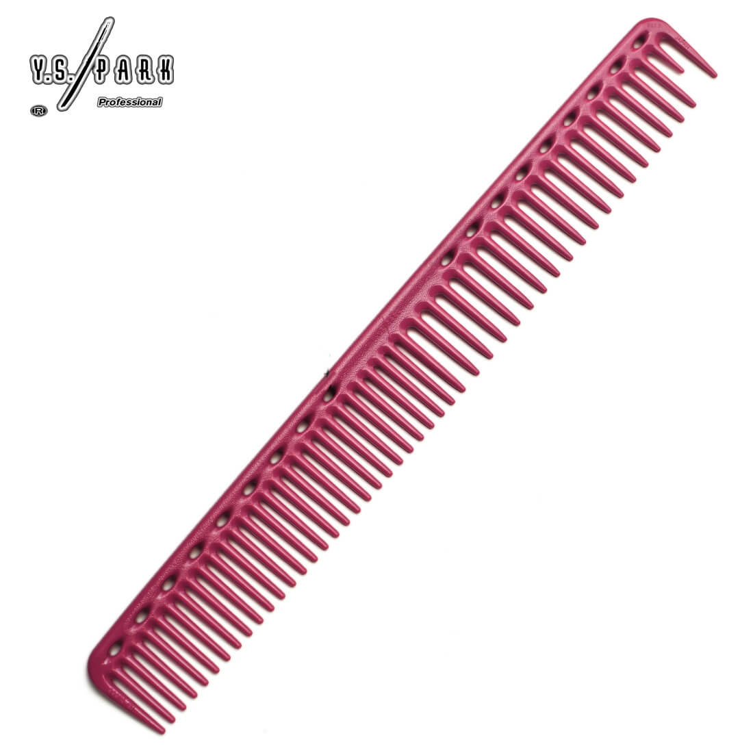 Peigne professionnel Y.S.PARK 333 rose – peigne de coupe à dents larges