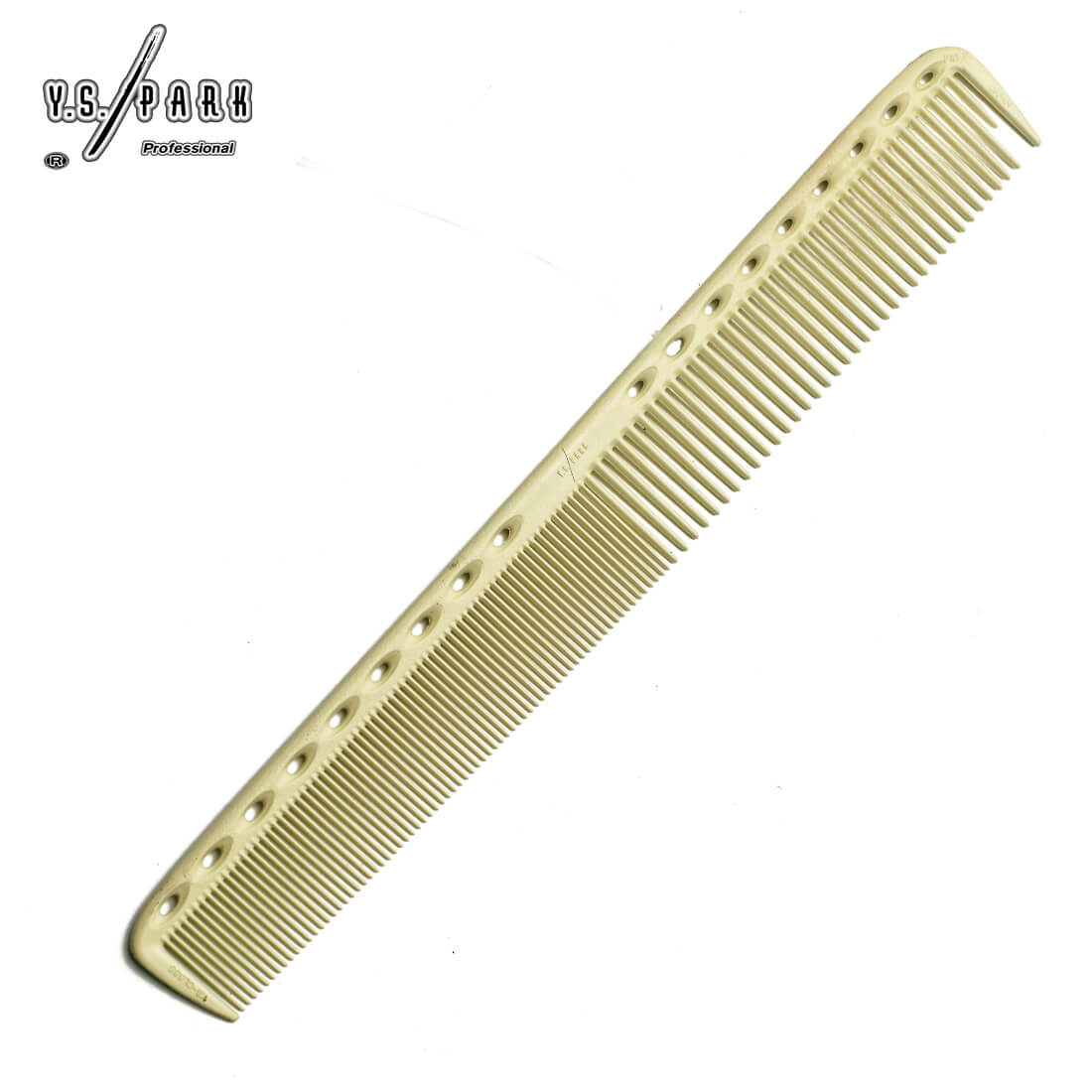 Peigne professionnel Y.S.PARK 335 blanc – peigne de coupe antistatique pour coiffeurs