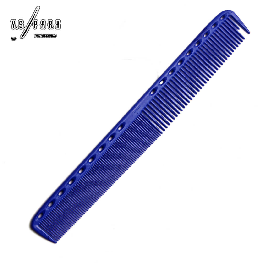 Peigne Y.S.PARK 335 bleu – léger et ergonomique pour coiffeurs experts
