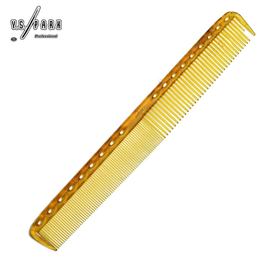 Peigne de coupe Y.S.PARK 335 camel – dents fines et régulières pour coupe nette