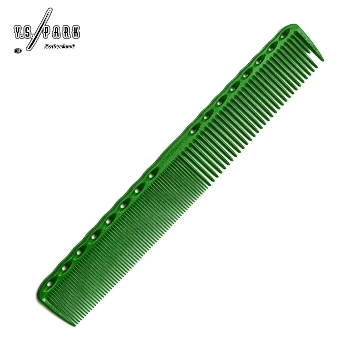 Peigne de coiffure Y.S.PARK 336 vert – résistant à la chaleur et antistatique