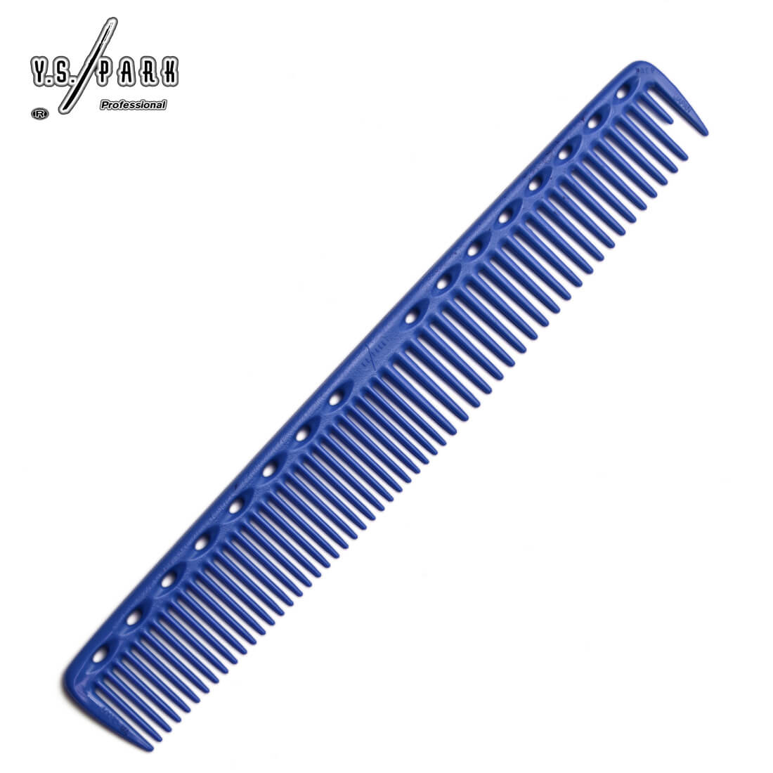 Peigne professionnel Y.S.PARK 337 bleu – peigne de coupe antistatique pour coiffeurs
