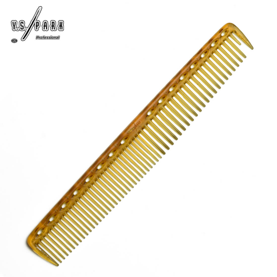 Peigne Y.S.PARK YS-337 camel– outil ergonomique pour coupe en salon