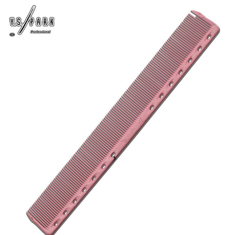 Peigne Y.S.PARK EF339 rose – dents fines pour effilage parfait