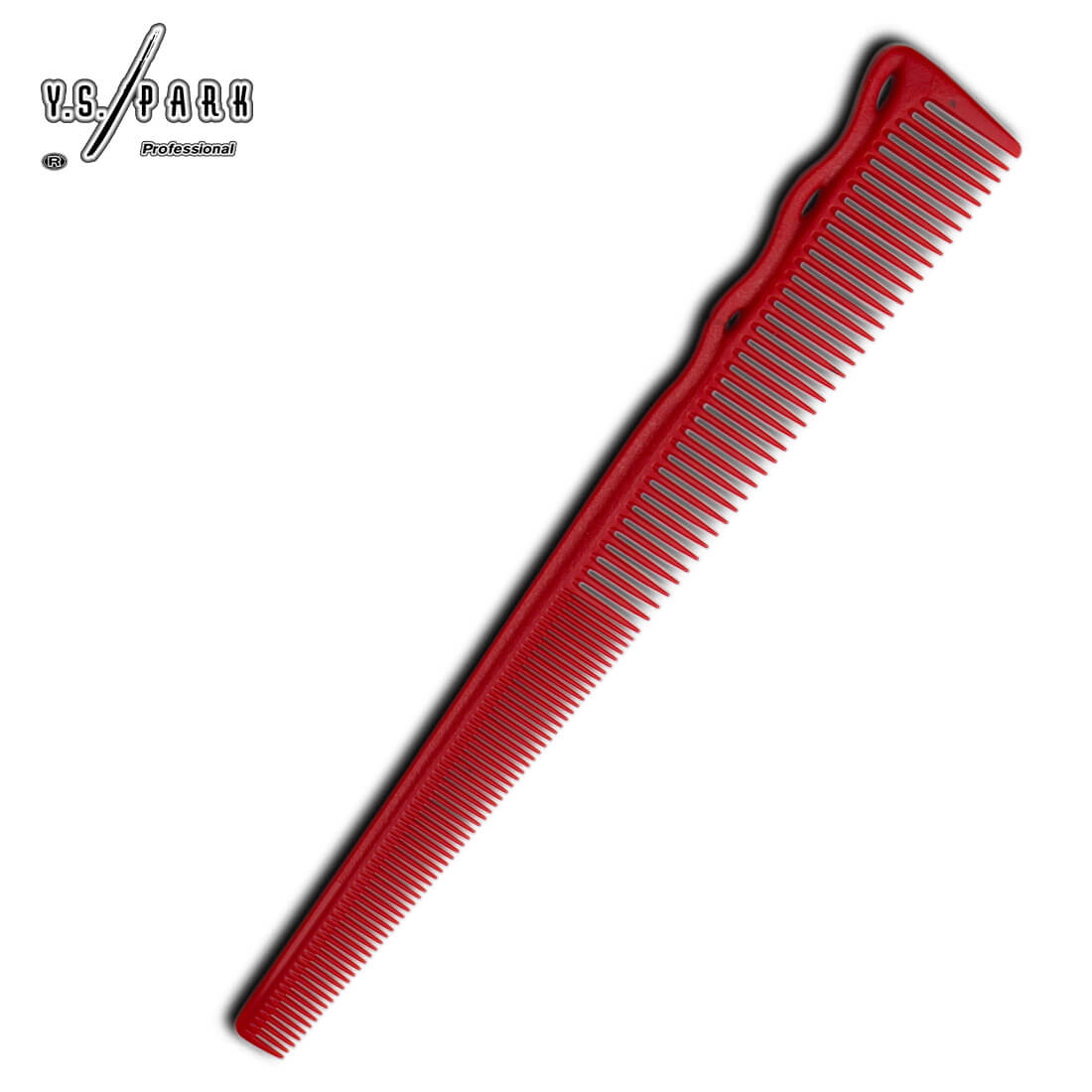Peigne Y.S.PARK 254 rouge – idéal pour coupe de précision