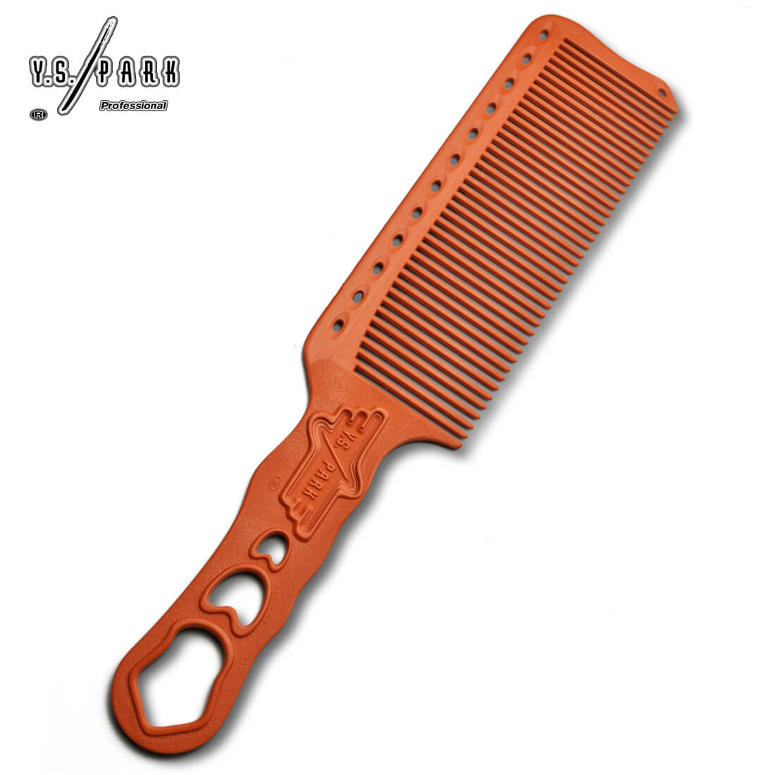 Peigne coiffure pro Y.S.PARK HS282 orange – fabrication japonaise