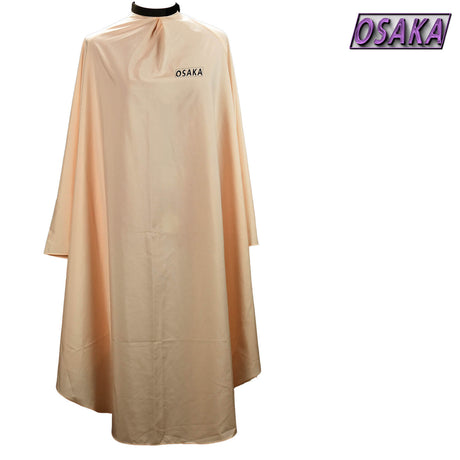 peignoir osaka e-guard couleur saumon avec sa matière en synthèse de soie