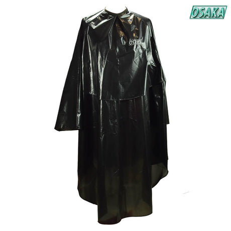 peignoir de coupe osaka net in dress noir en matériel antistatique antitâche et déperlant