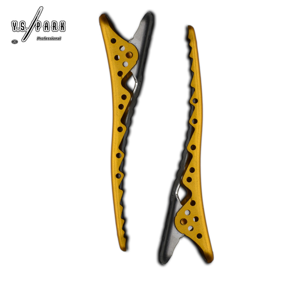 Pinces de coiffure robustes Y.S.PARK Shark jaune à double articulation