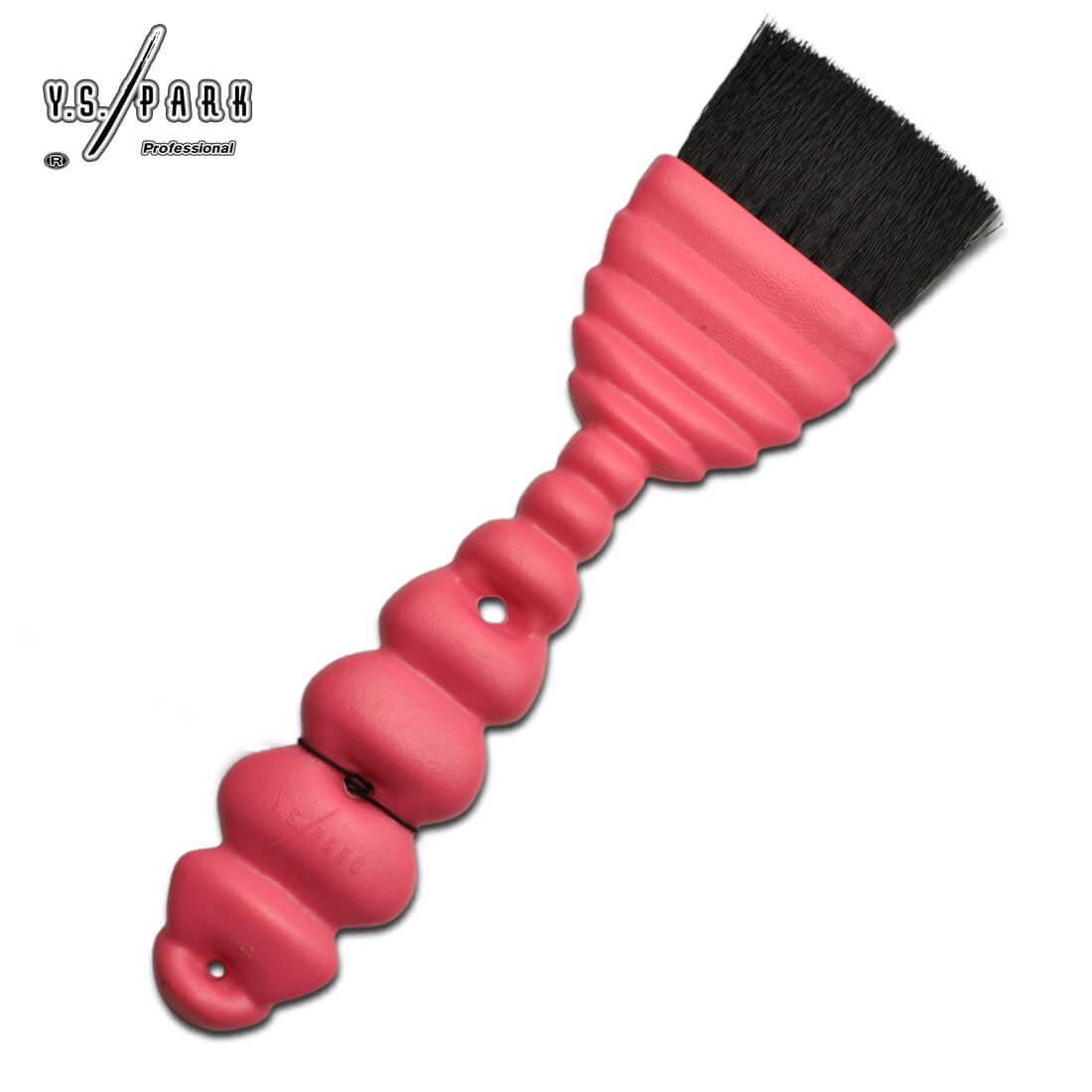Pinceau technique Y.S. PARK 645 – design sculpté rose mat, poils souples haute précision