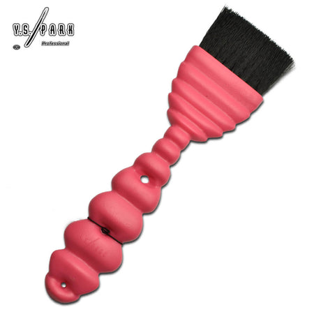 Pinceau technique Y.S. PARK 645 – design sculpté rose mat, poils souples haute précision