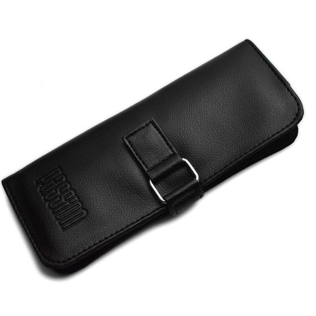 Pochette PASSION noire pour transporter rasoirs ou ciseaux de coiffure