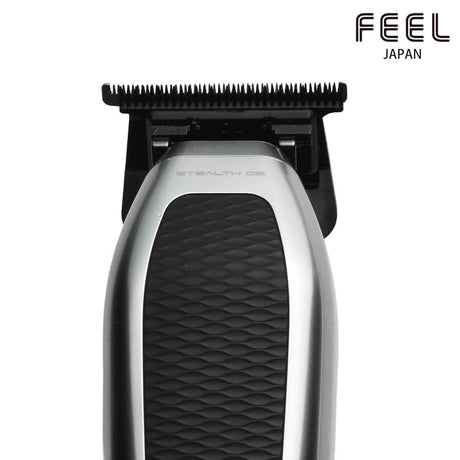 Tête de coupe précise de la tondeuse FEEL Japan N700 – lame affûtée pour détails nets