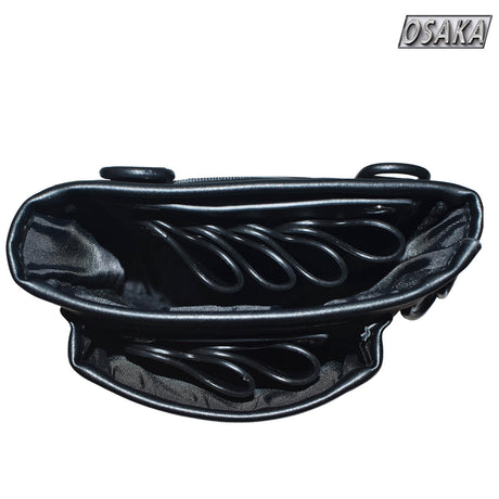 vue intérieur de la trousse de ciseaux osaka brick noir