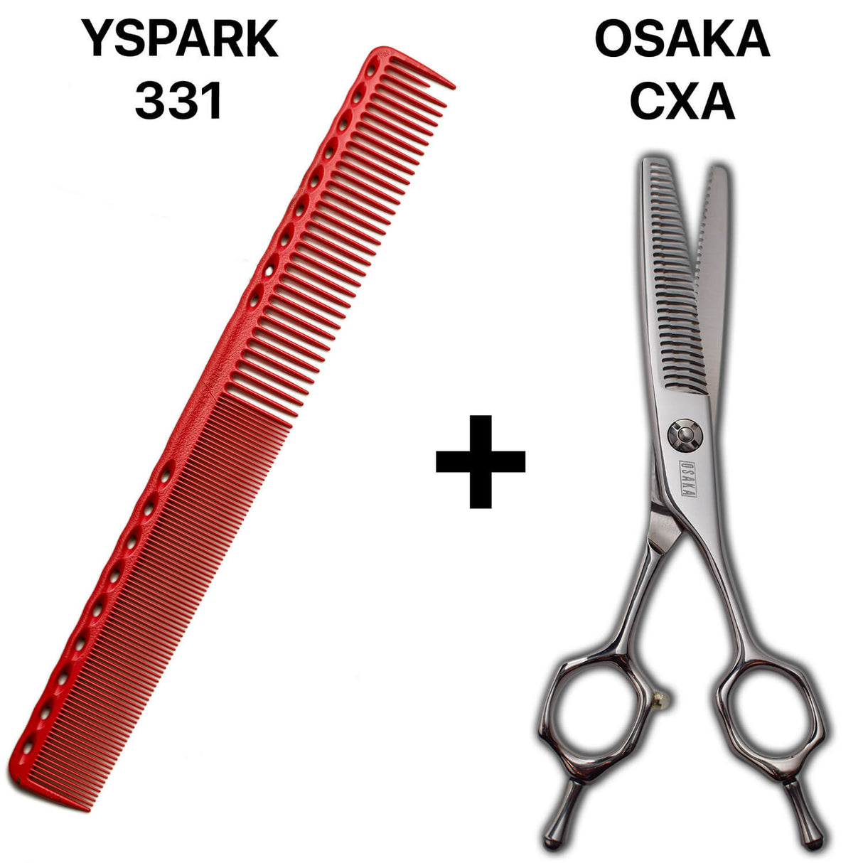 Ciseaux effileurs OSAKA CXA - Double dents