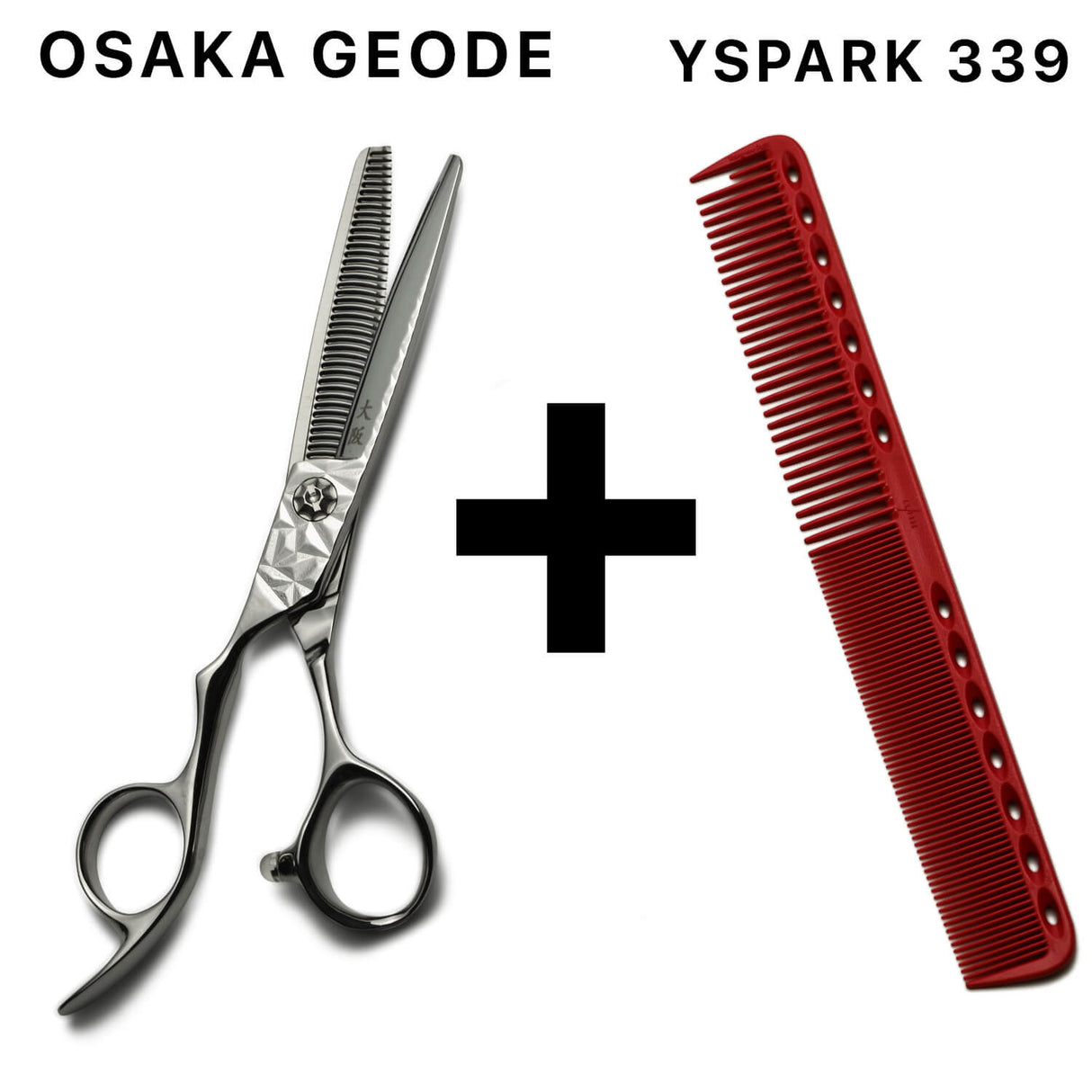 Ciseaux GAUCHERS sculpteurs OSAKA GEODE – 40 dents