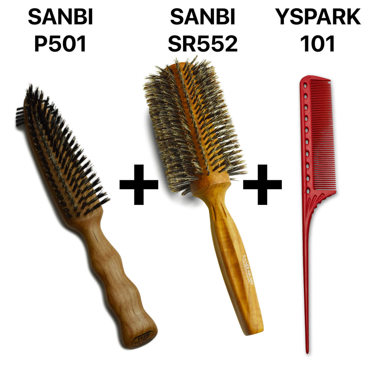 Brosse Sanbi PP501 – Poils sanglier