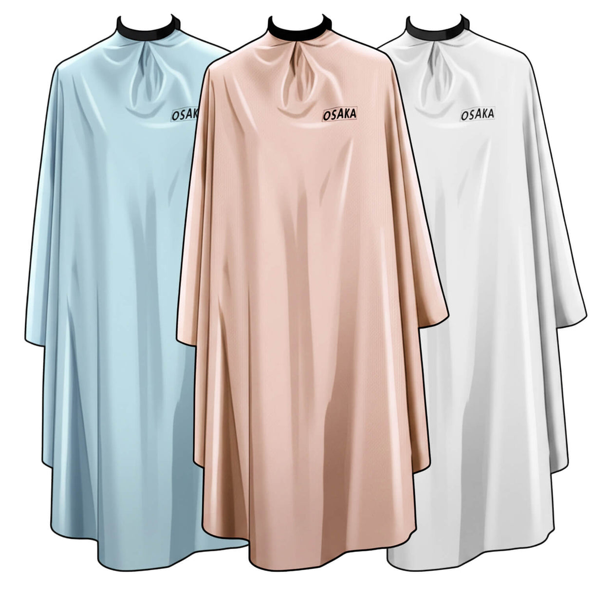 Peignoir de coupe OSAKA E-Guard – Déperlant, soyeux