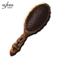 Brosse plate YS Park 651 – manche ergonomique et base ventilée pour coiffage précis