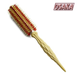 Brosse professionnelle OSAKA Kara – poils nylon rouges, manche antiglisse, design japonais